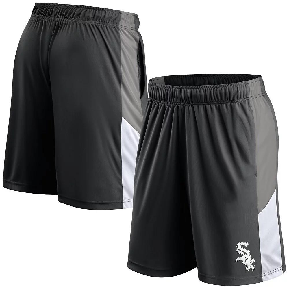 Men's Fanatics Branded Black Chicago White Sox Primary Logo Shorts, Size: Small Product Image