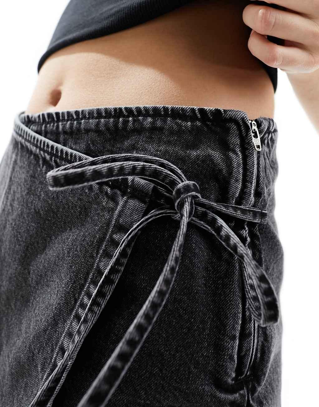 ASOS DESIGN denim skort Product Image