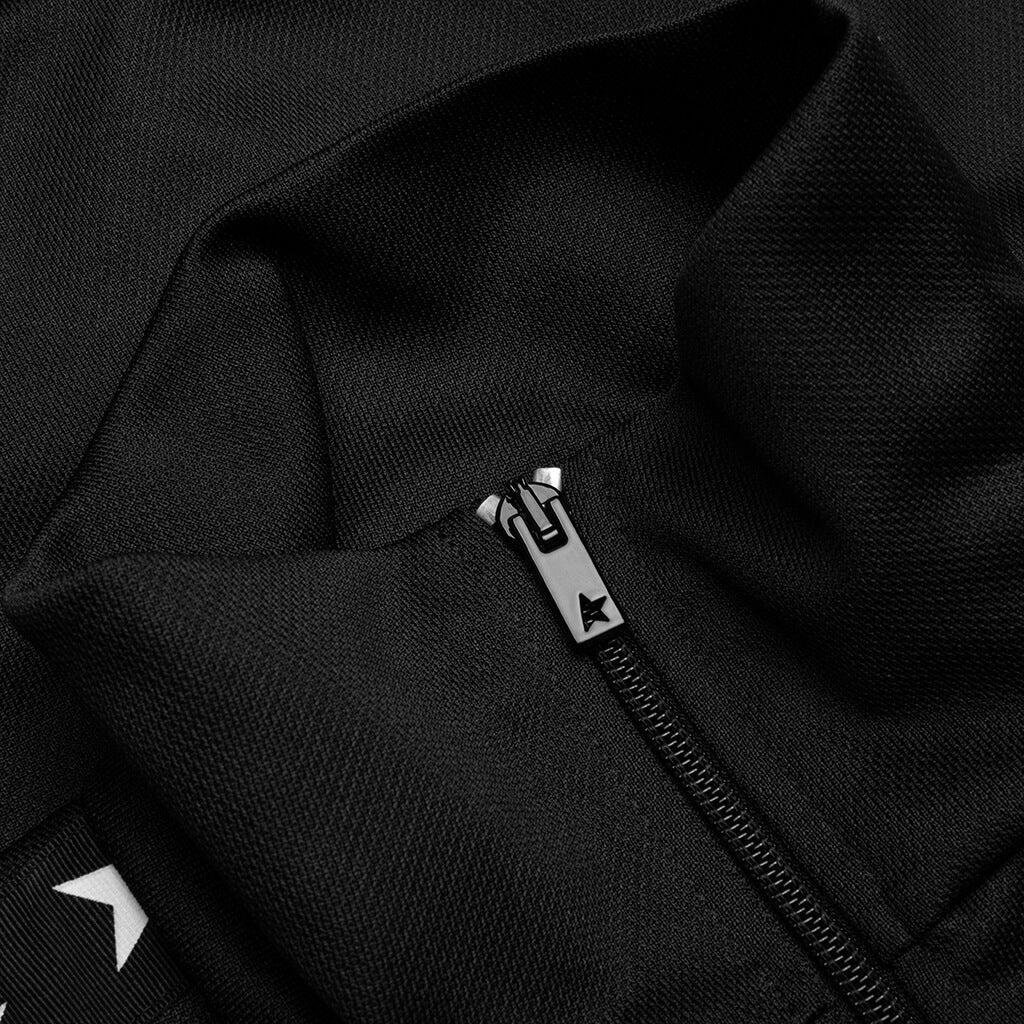 Women's Star Zipped Track Jacket - Black Female Product Image