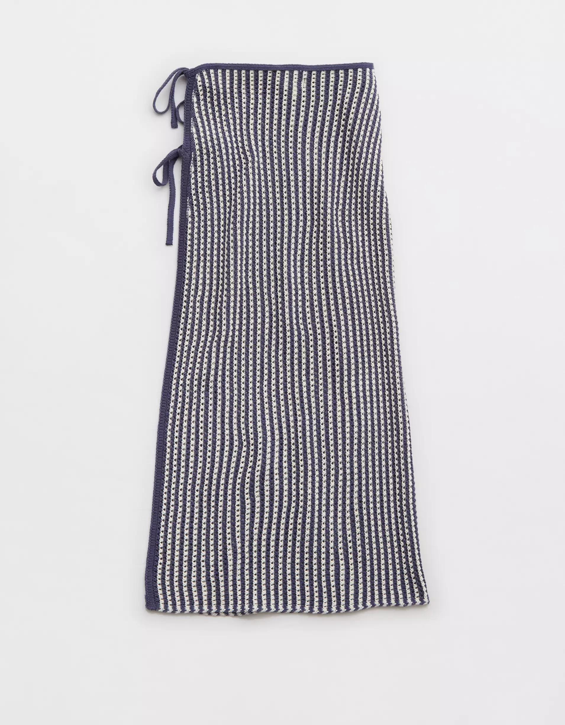 Aerie Crochet Wrap Sarong Product Image