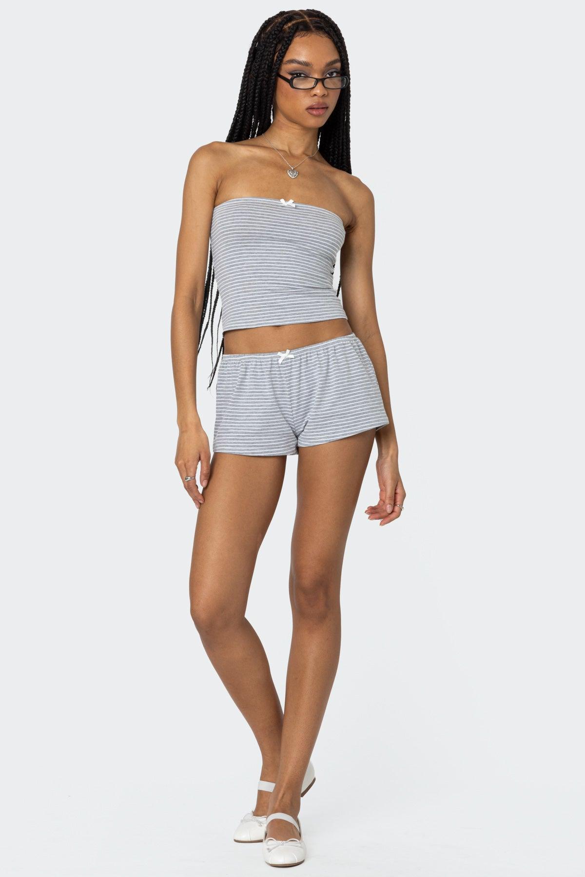 Astor Striped Tube Top Product Image