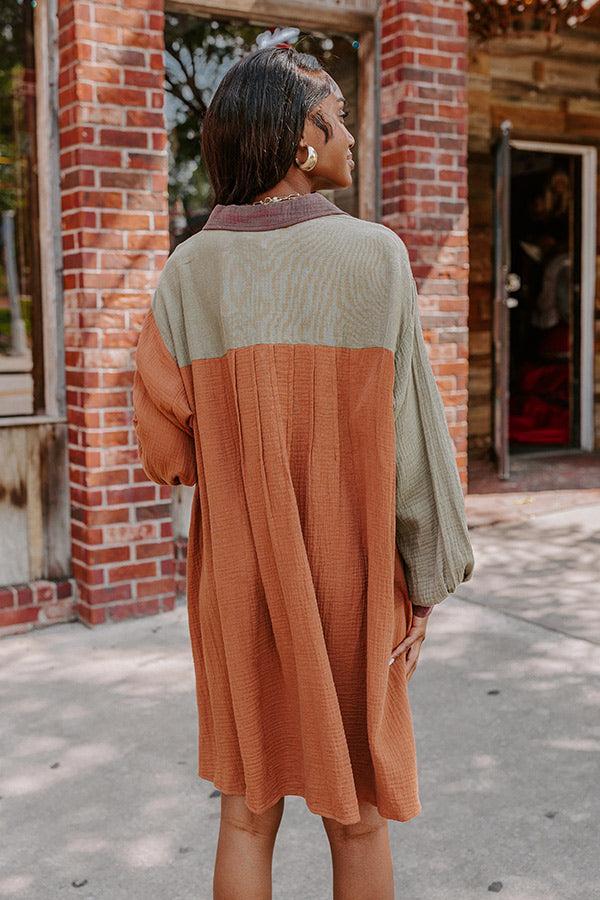 Cabin Parkway Colorblock Tunic Dress Product Image