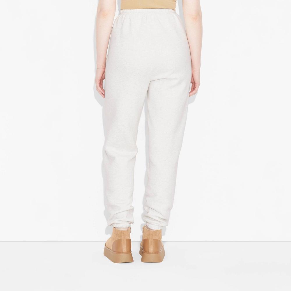 Womens High-Rise Slim Fit Joggers - Wild Fable Heather Product Image