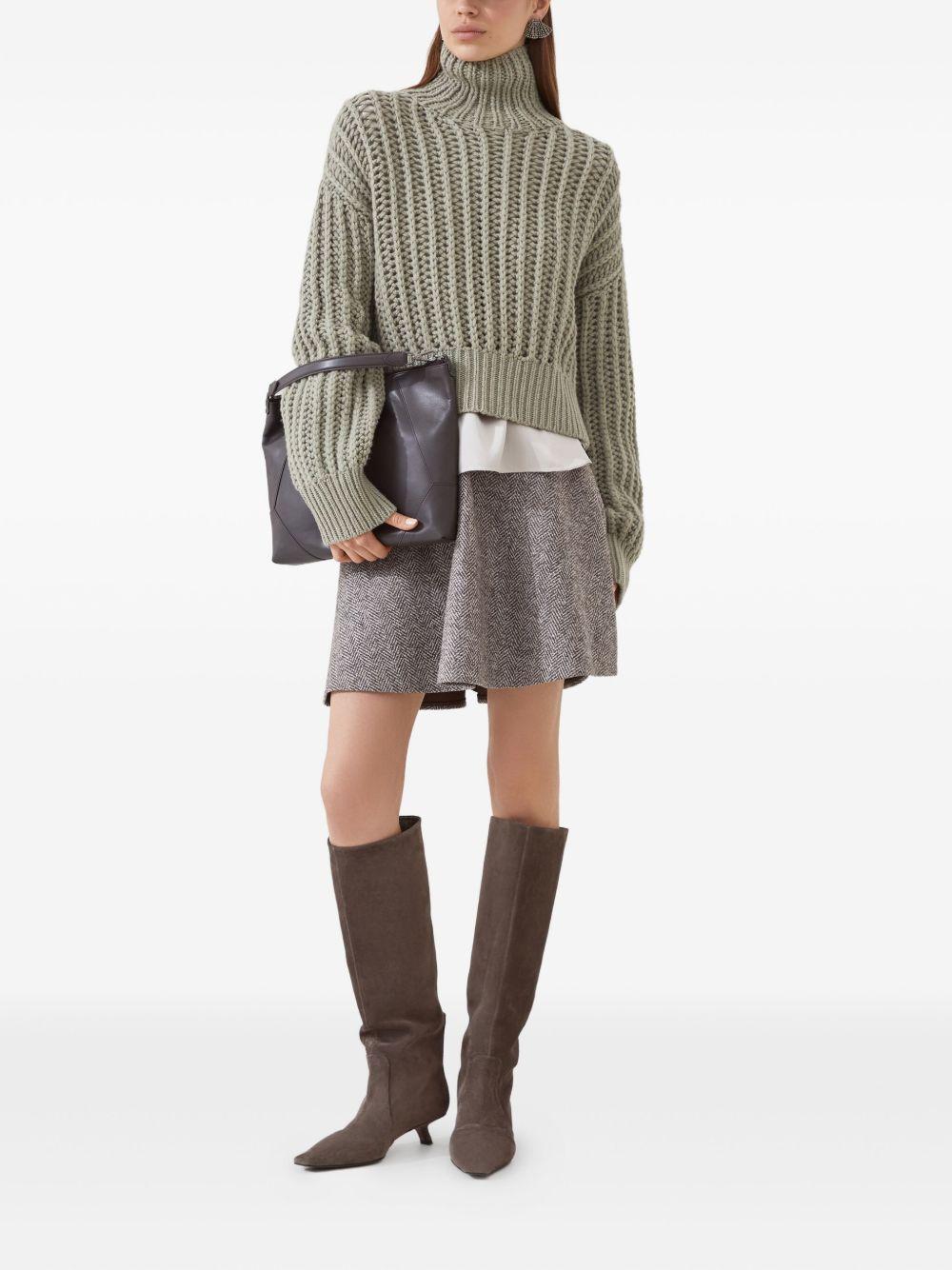balloon-sleeve blouse Product Image