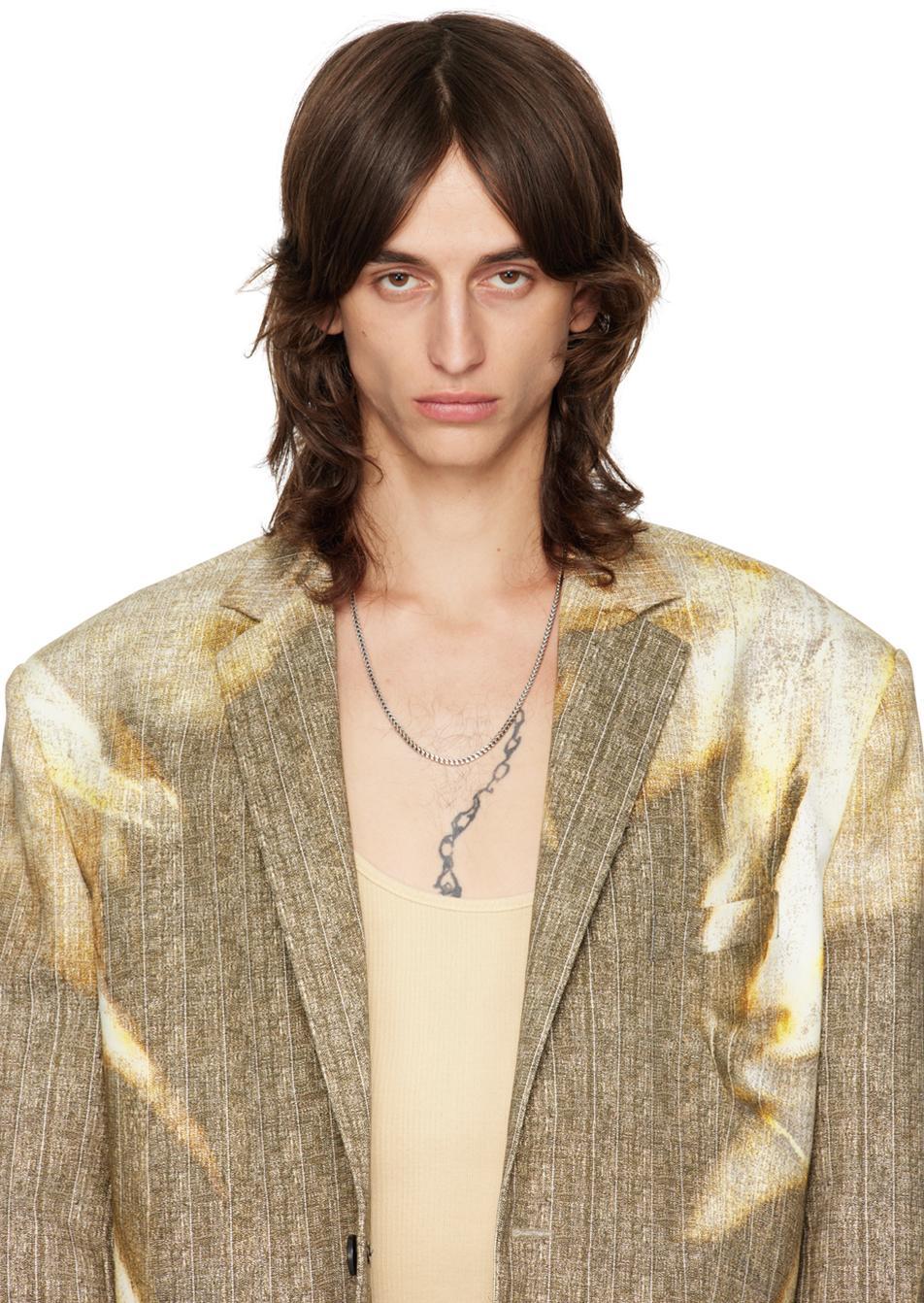 EMANUELE BICOCCHI Silver Box Chain Necklace Product Image