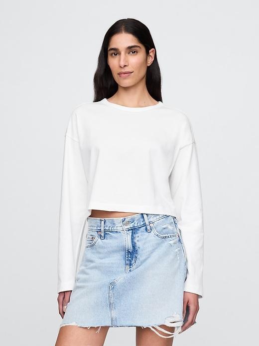 Organic Cotton VintageSoft Heavyweight Cropped T-Shirt Product Image