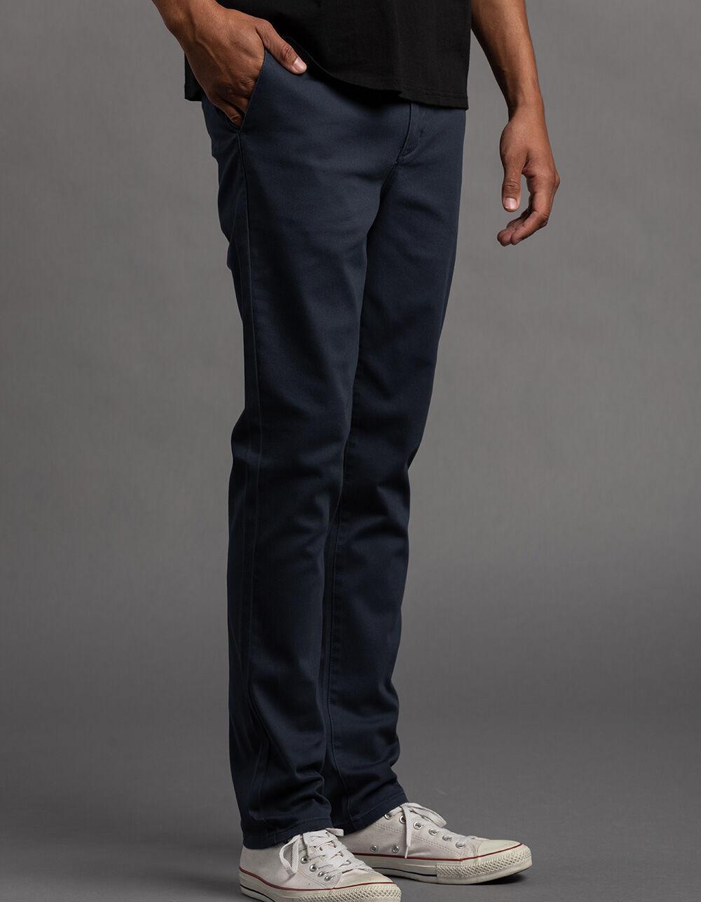 RSQ Mens Slim Chino Pants - WASHED NAVY Product Image