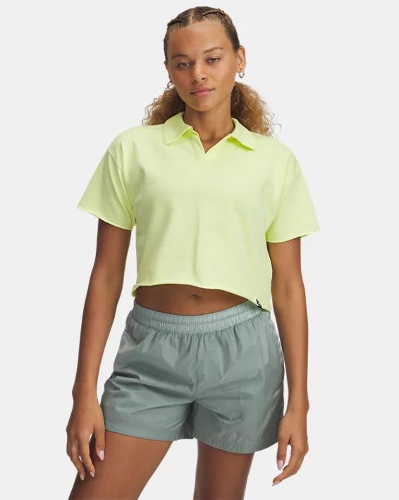 UA Icon Terry Womens Polo Product Image