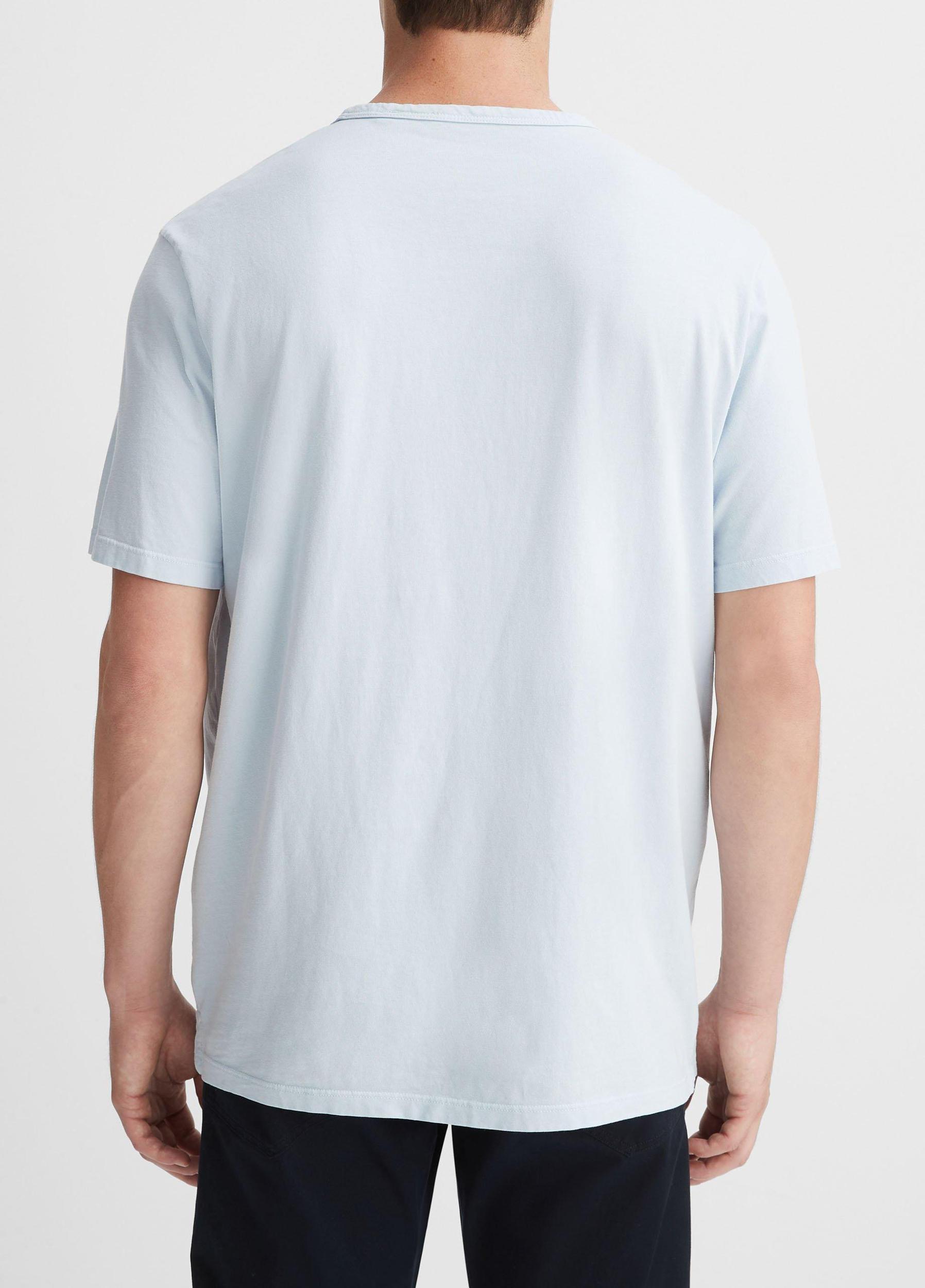 Mens Garment Dye Cotton T-Shirt Vince Product Image