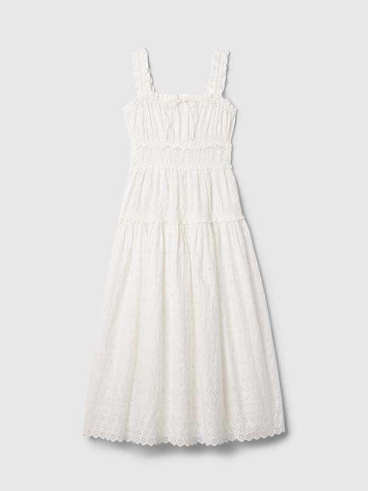 Gap × DÔEN Eyelet Midi Dress Product Image