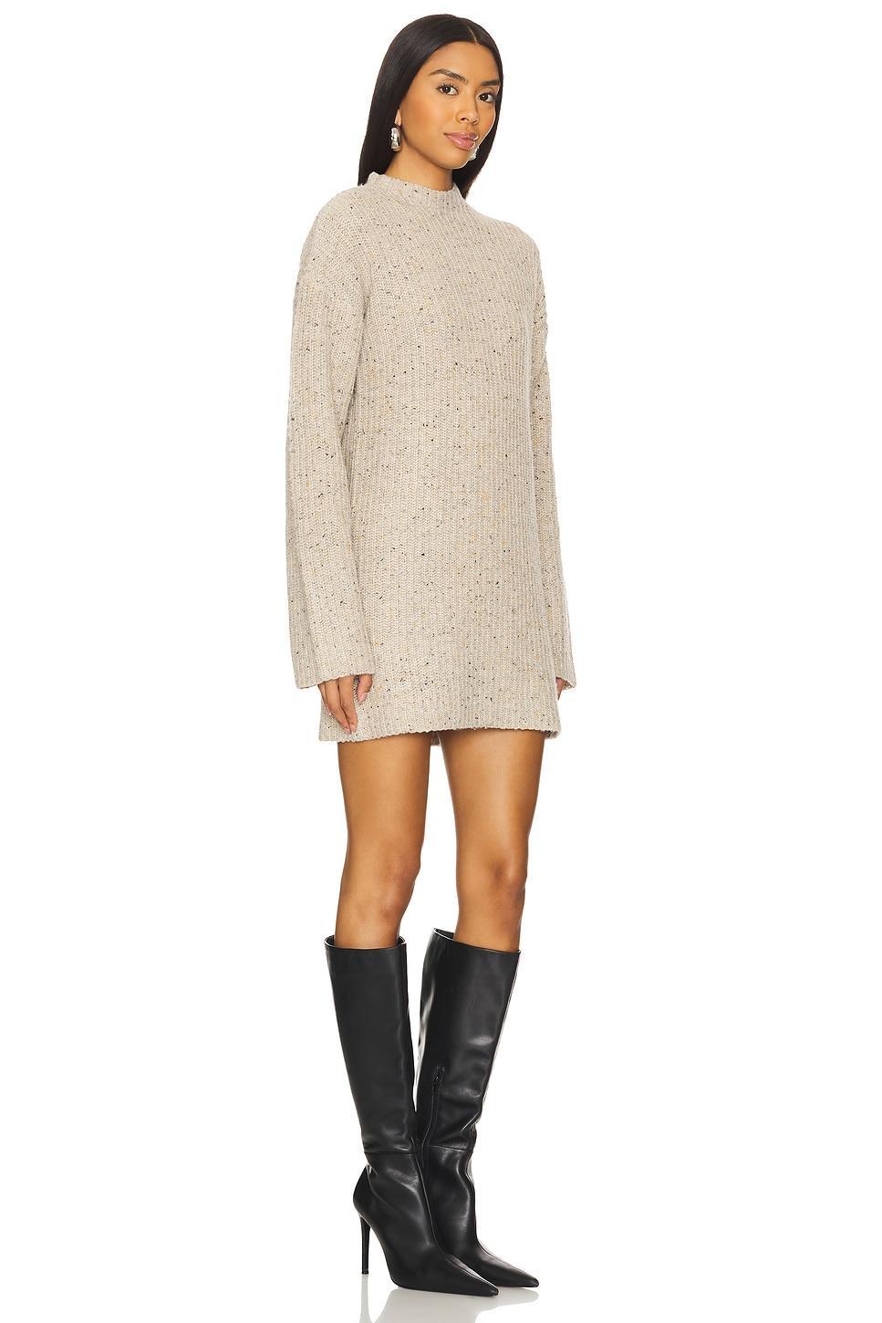 Lovers and Friends Abra Sweater Dress in Beige Product Image