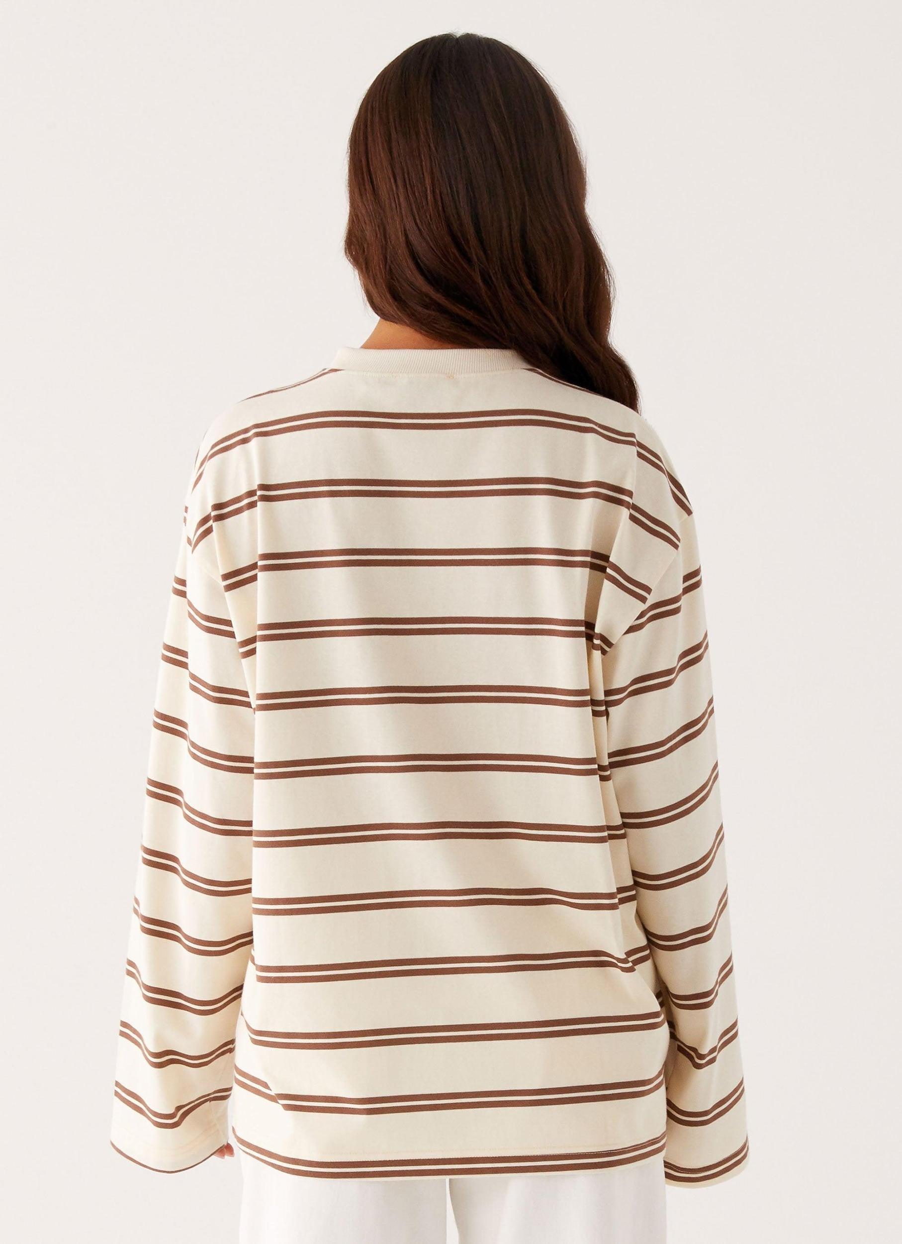 Sopha Long Sleeve Top - Stripe Product Image