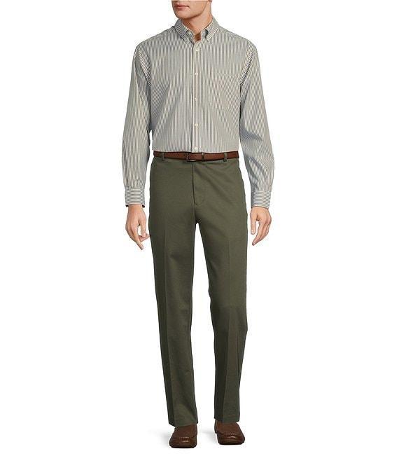 TravelSmart Classic Fit Flat Front Non-Iron Chino Pants Product Image