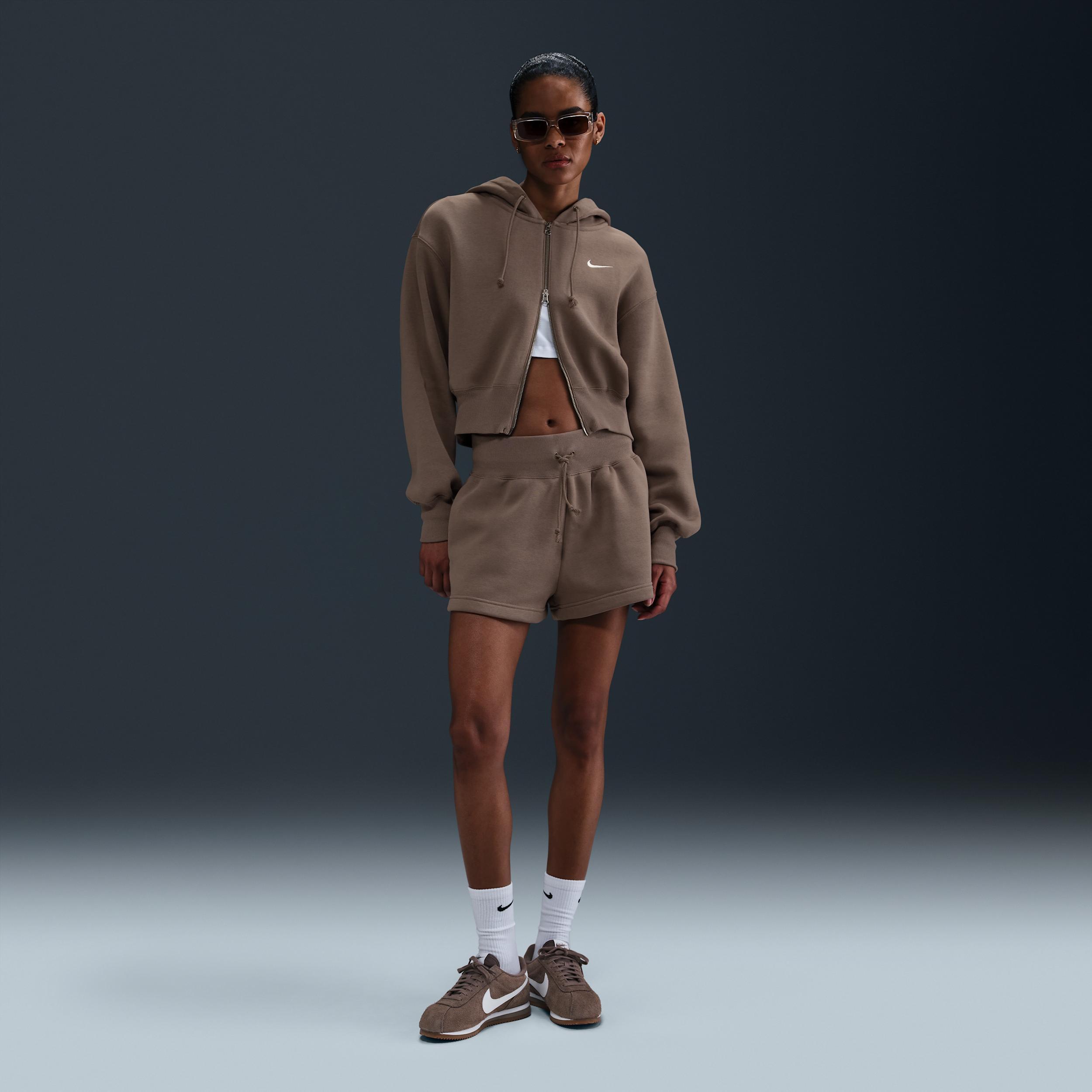 Women's Nike Sportswear Phoenix Fleece High-Waisted Loose Shorts Product Image