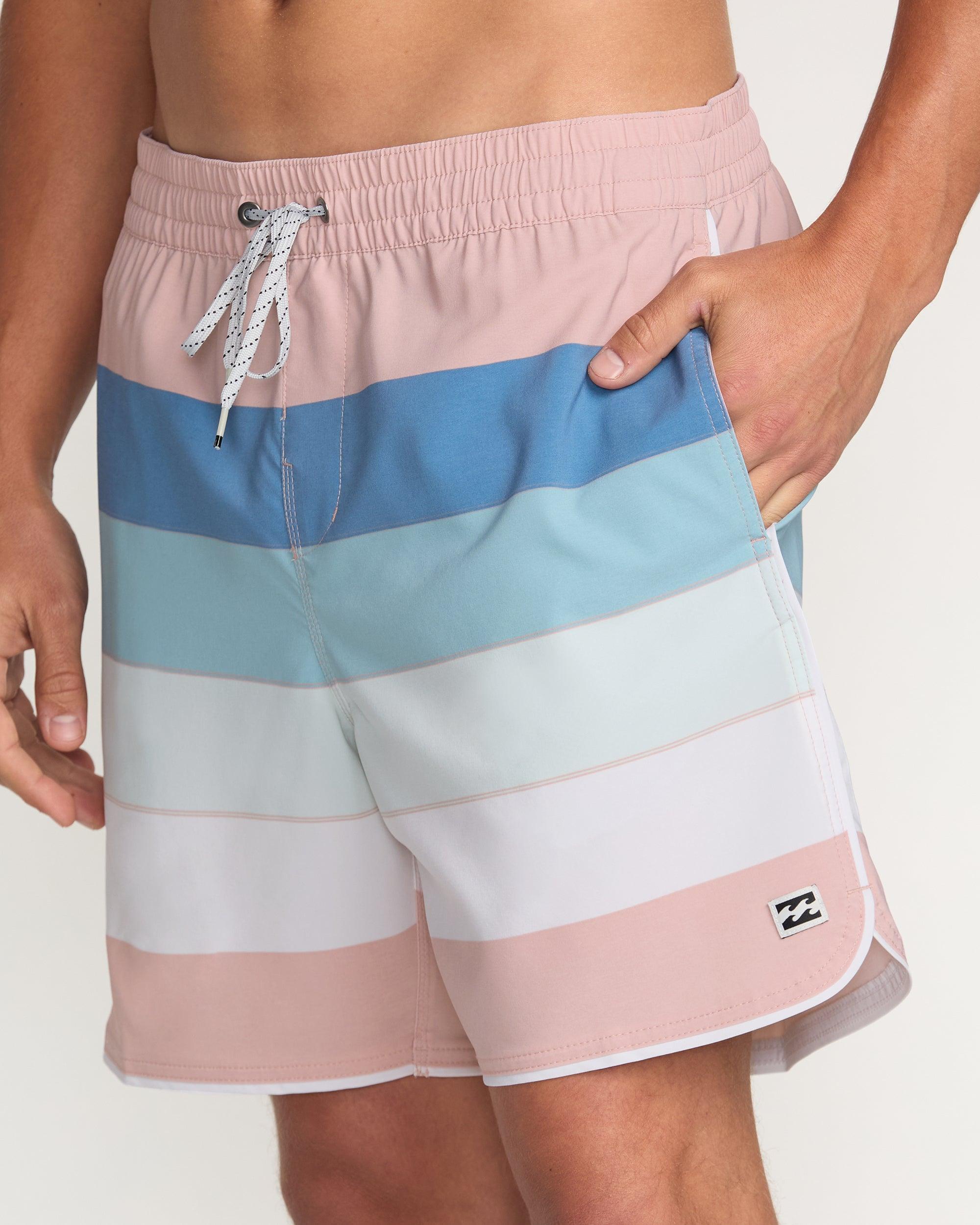 Dbah Panel Laybacks Swim Trunk - Green Ash Male Product Image