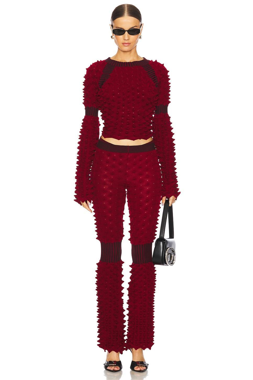 Spiky Rib Trousers CHET LO Product Image