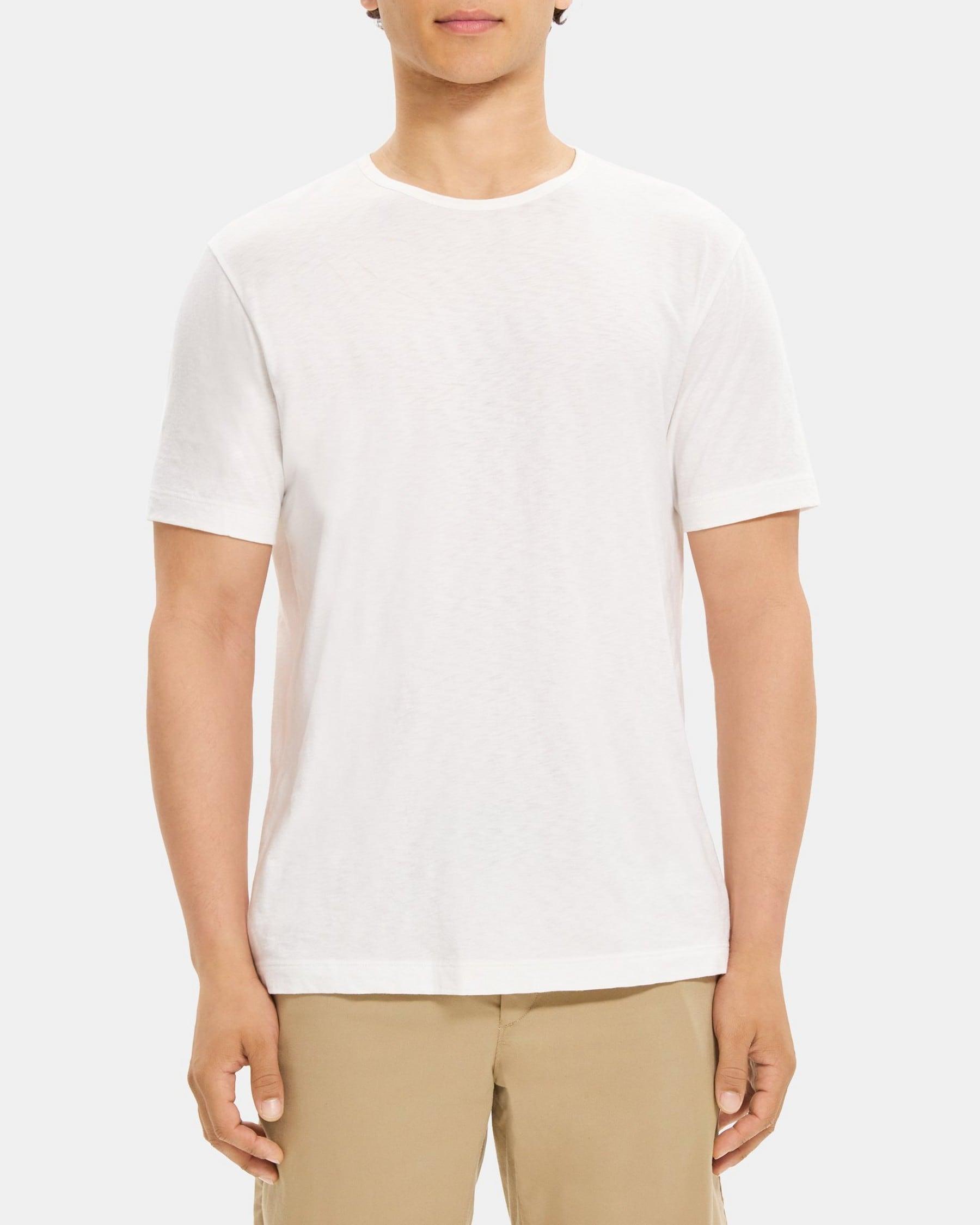 Relaxed Tee in Slub Cotton Product Image