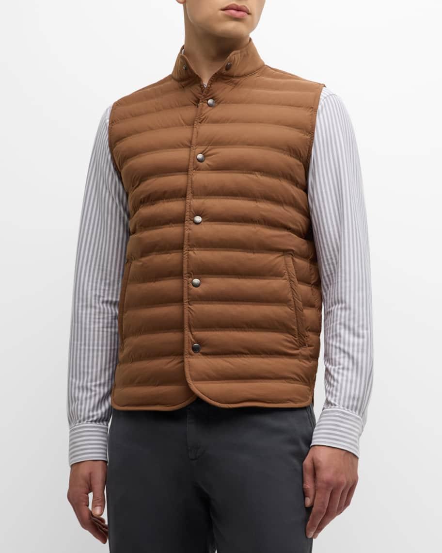 Mens Regent Nylon Quilted Vest Product Image
