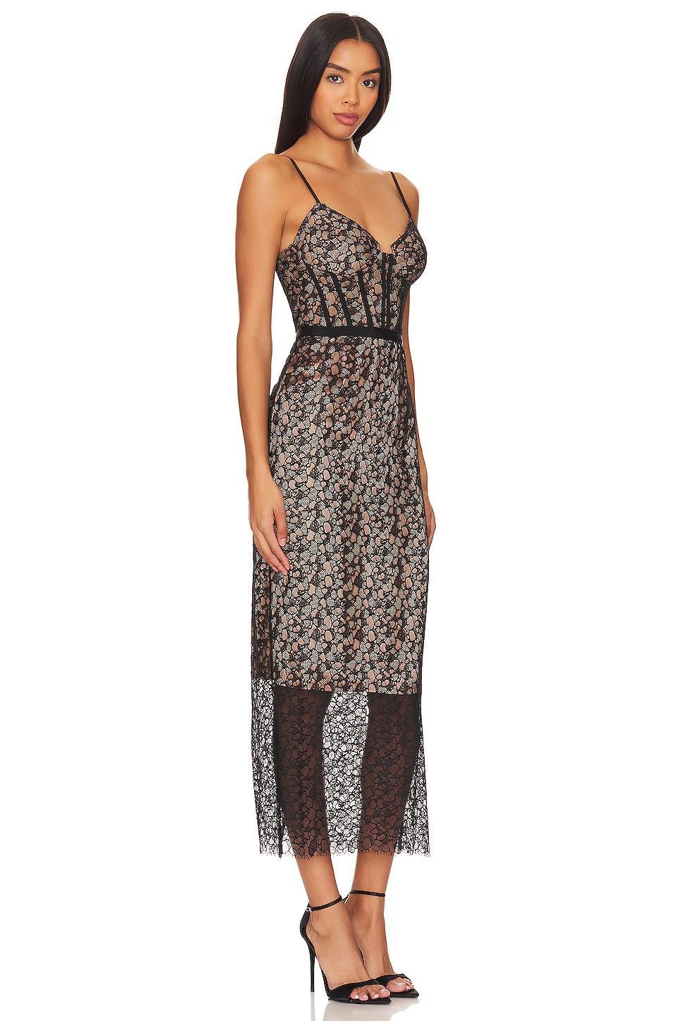 Ruth Bustier Midi Dress SIMKHAI Product Image