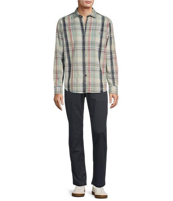 Tommy Bahama Hazy Fade Checked Long Sleeve Woven Shirt Product Image