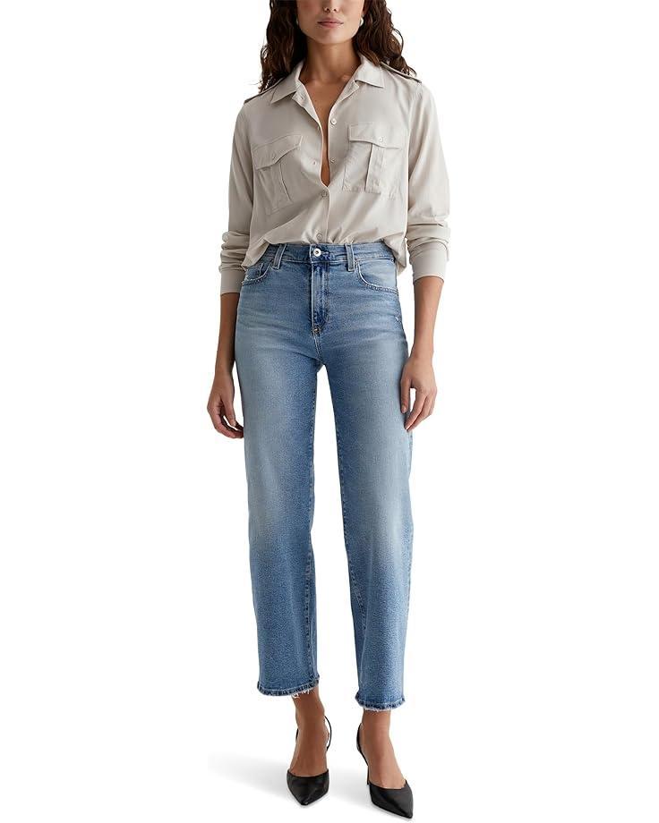 Saige Mid-Rise Wide Leg In 16 Years Postcard Product Image
