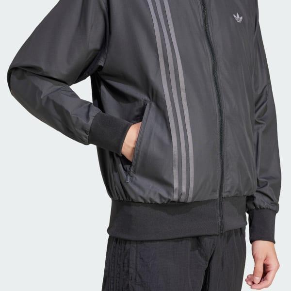 adidas Fashion Firebird Track Top Grey Two XL Mens Product Image