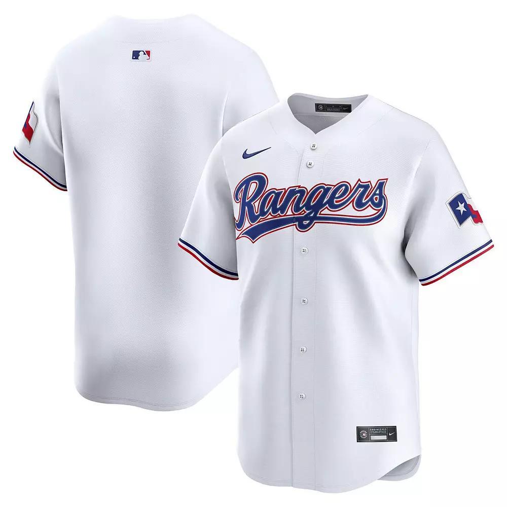 Men's Nike White Texas Rangers Home Limited Jersey, Size: Medium Product Image