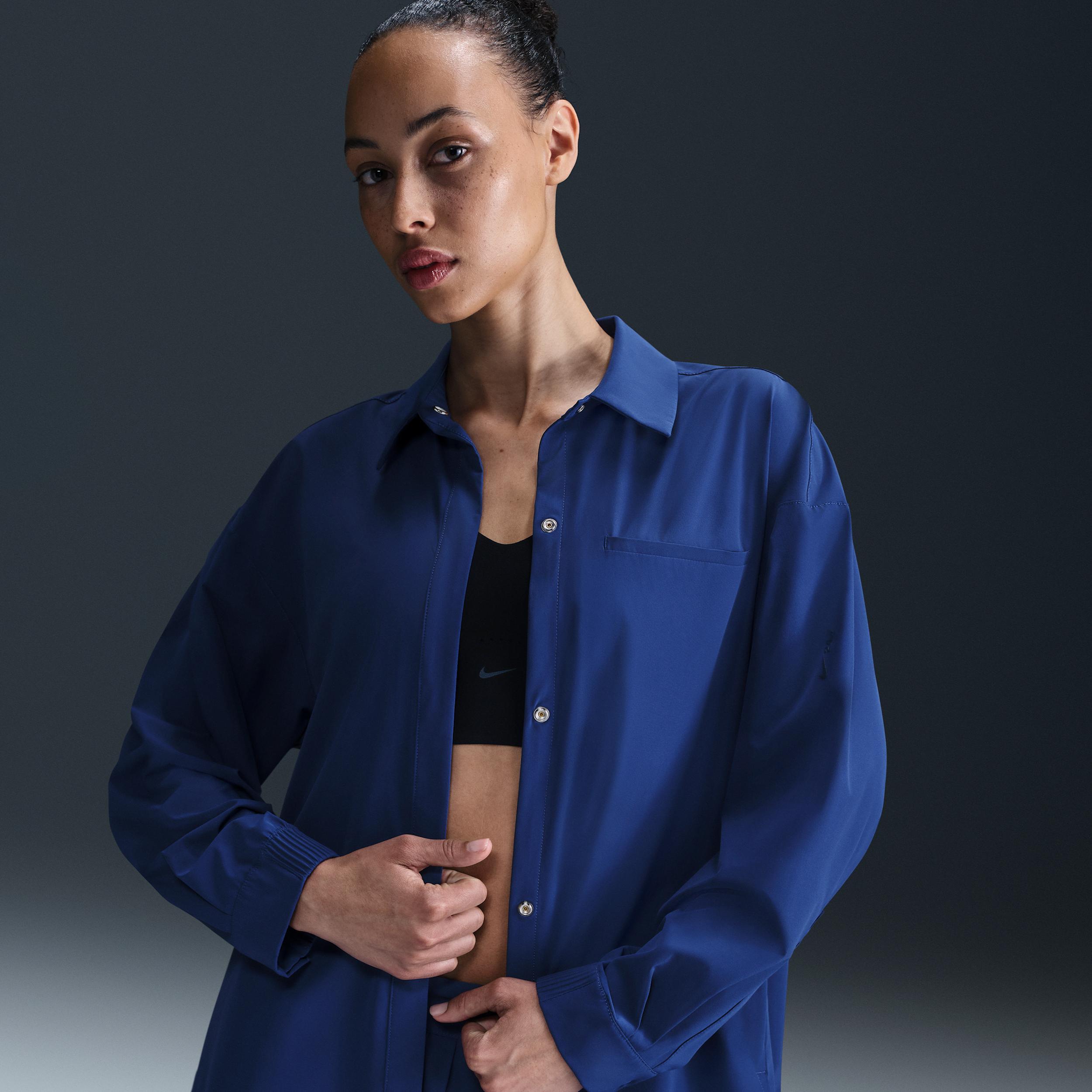 Nike 24.7 PerfectStretch Women's Dri-FIT Oversized Long-Sleeve Shirt Product Image