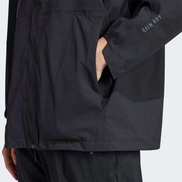 adidas MYSHELTER 2.5-Layer RAIN.RDY Light Jacket Black XL Mens Product Image
