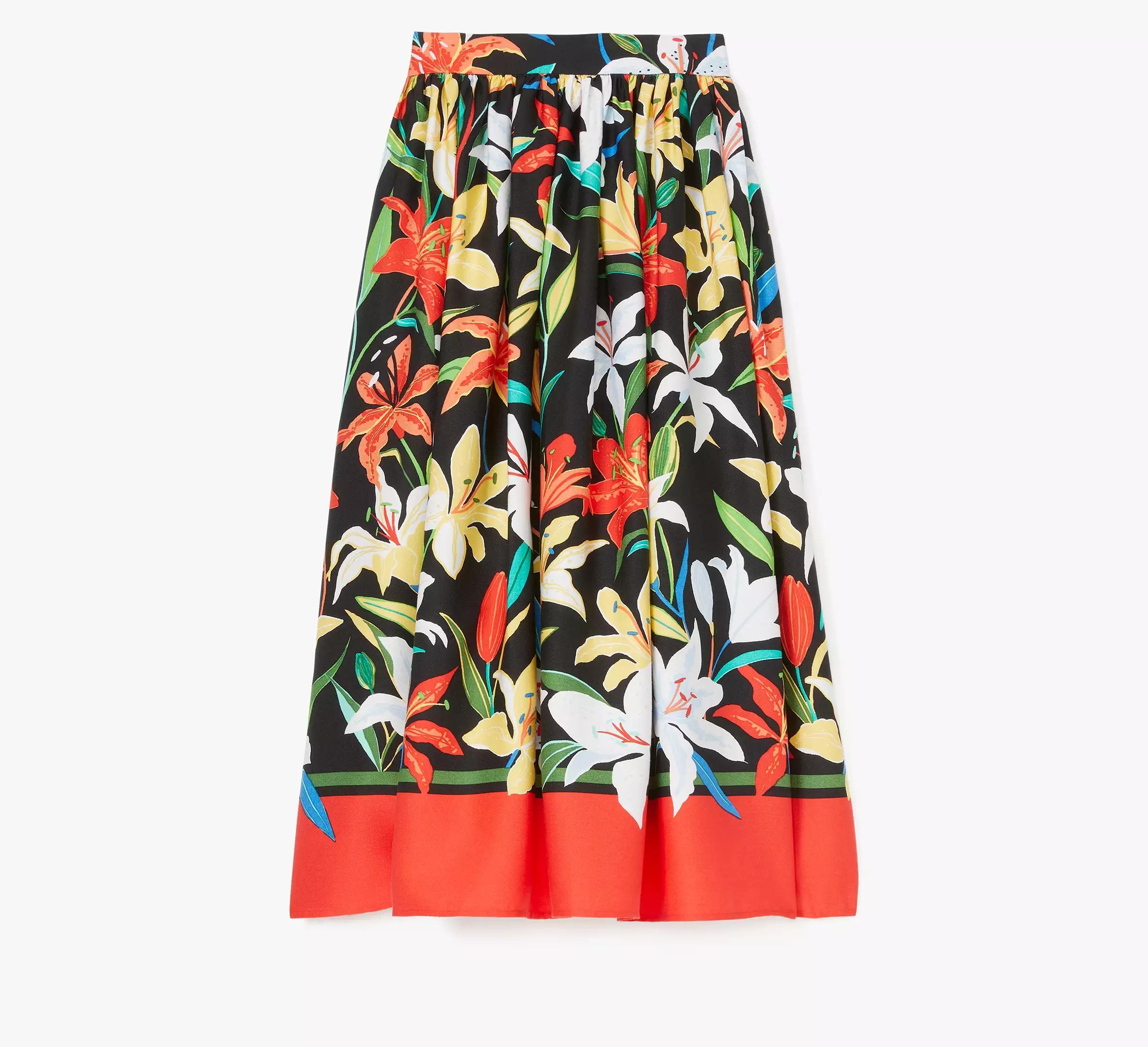 Summer Lilies Skirt Product Image