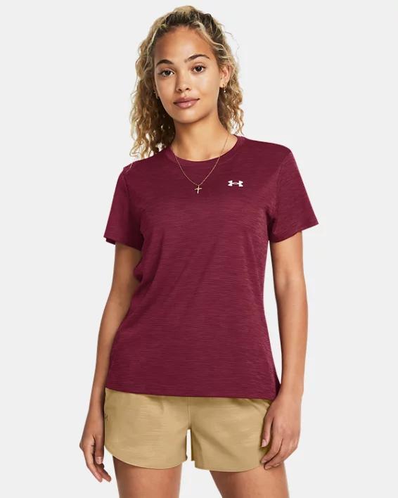 Women's Under Armour Tech™ Short Sleeve Tee, Size: Small, Halo Gray Product Image