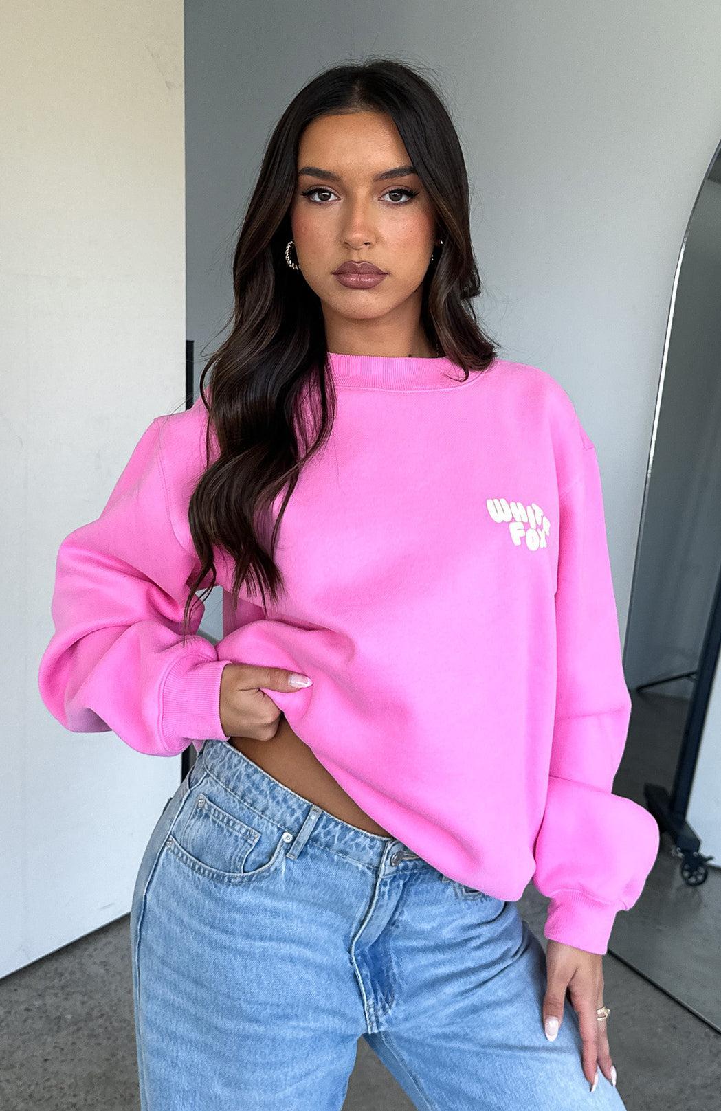 You're Always Right Oversized Sweater Pink Product Image