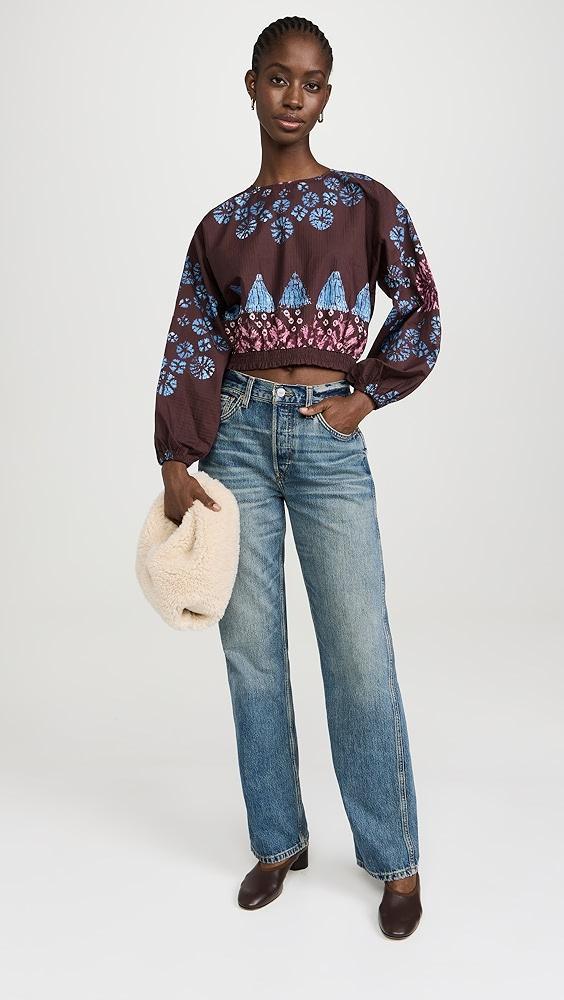 Sea Yana Tie Dye Long Sleeve Top | Shopbop Product Image