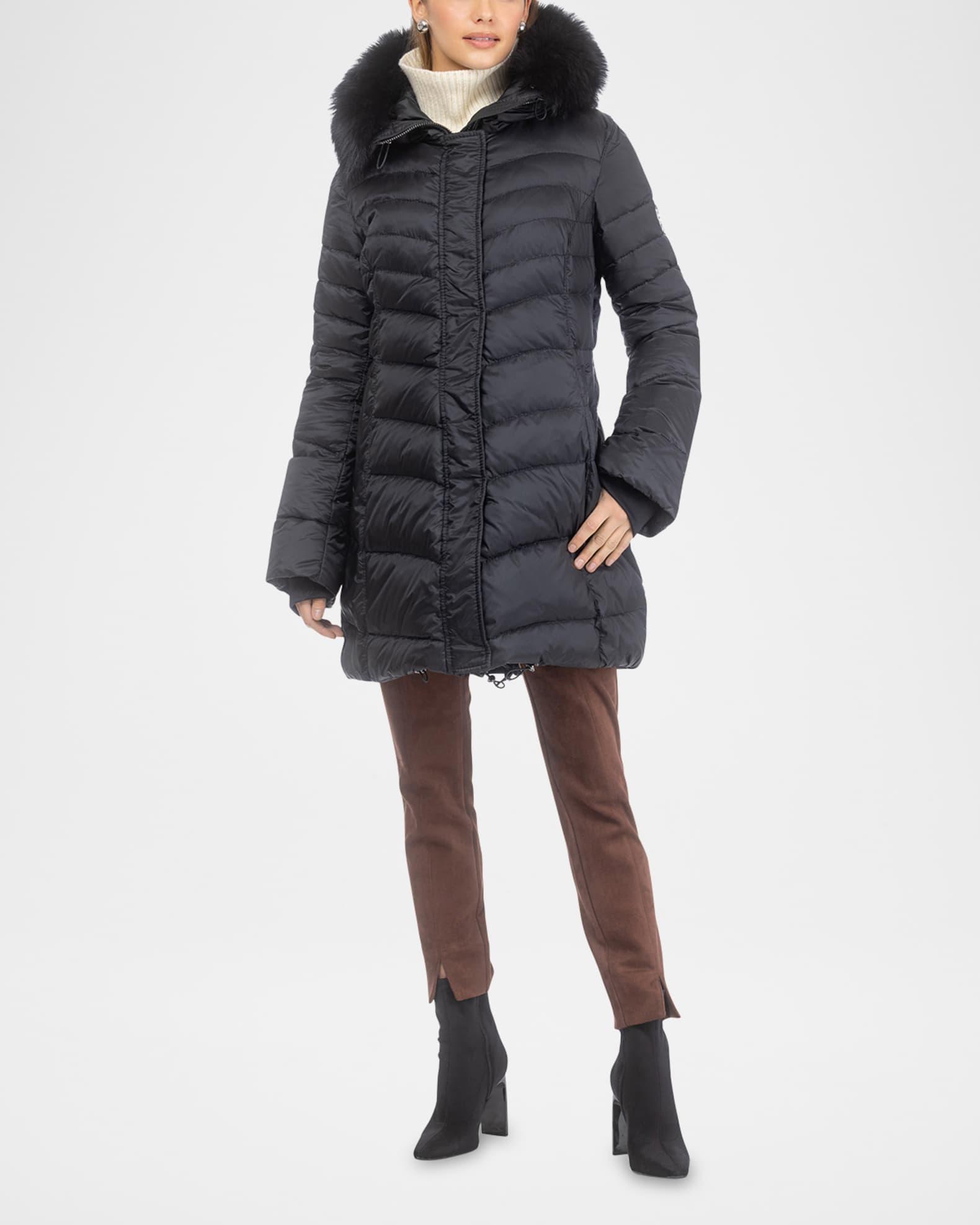 Apres-Ski Jacket With Detachable Toscana Lamb Shearling Hood Trim Product Image