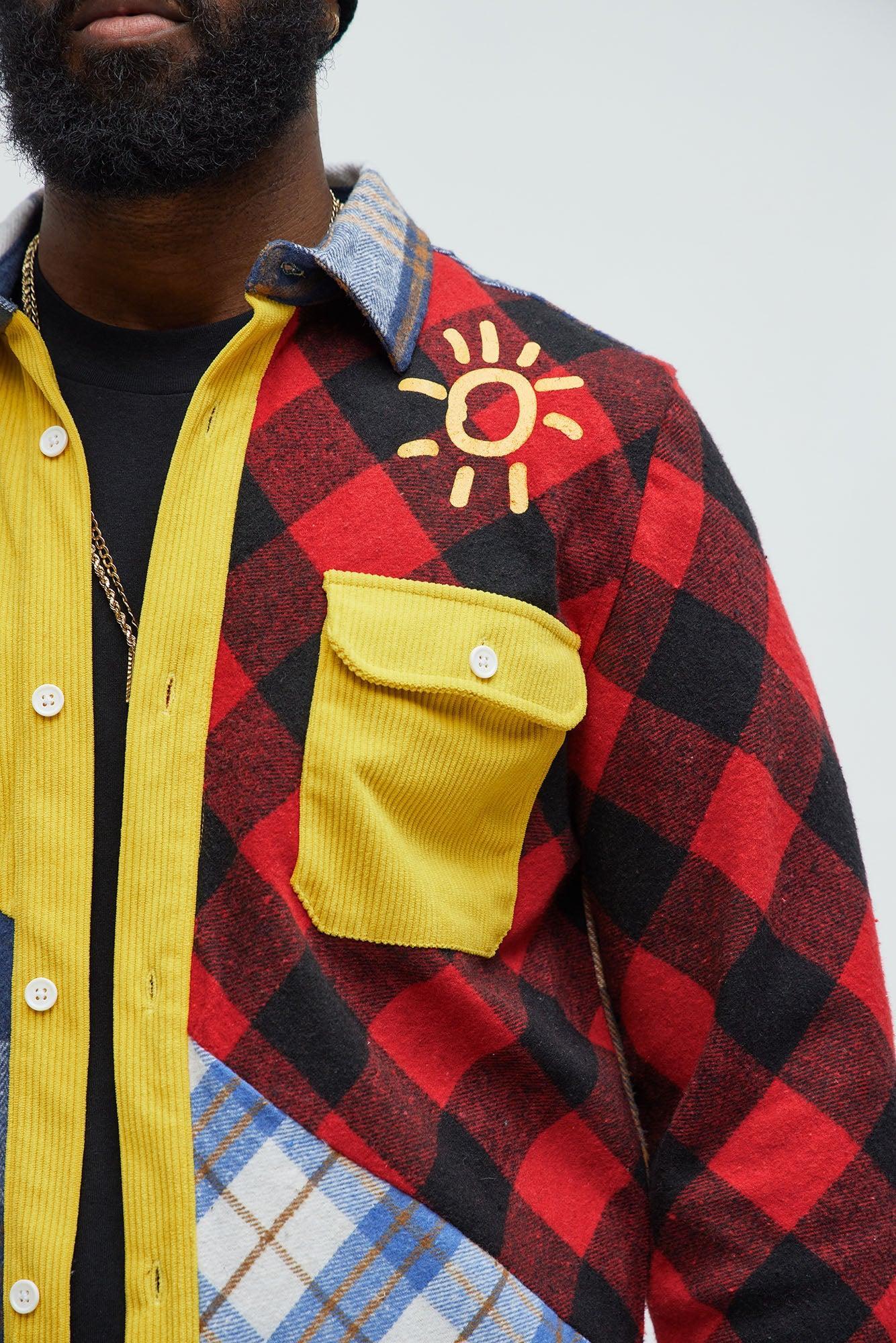 All We Trust Flannel - Multi Color Product Image
