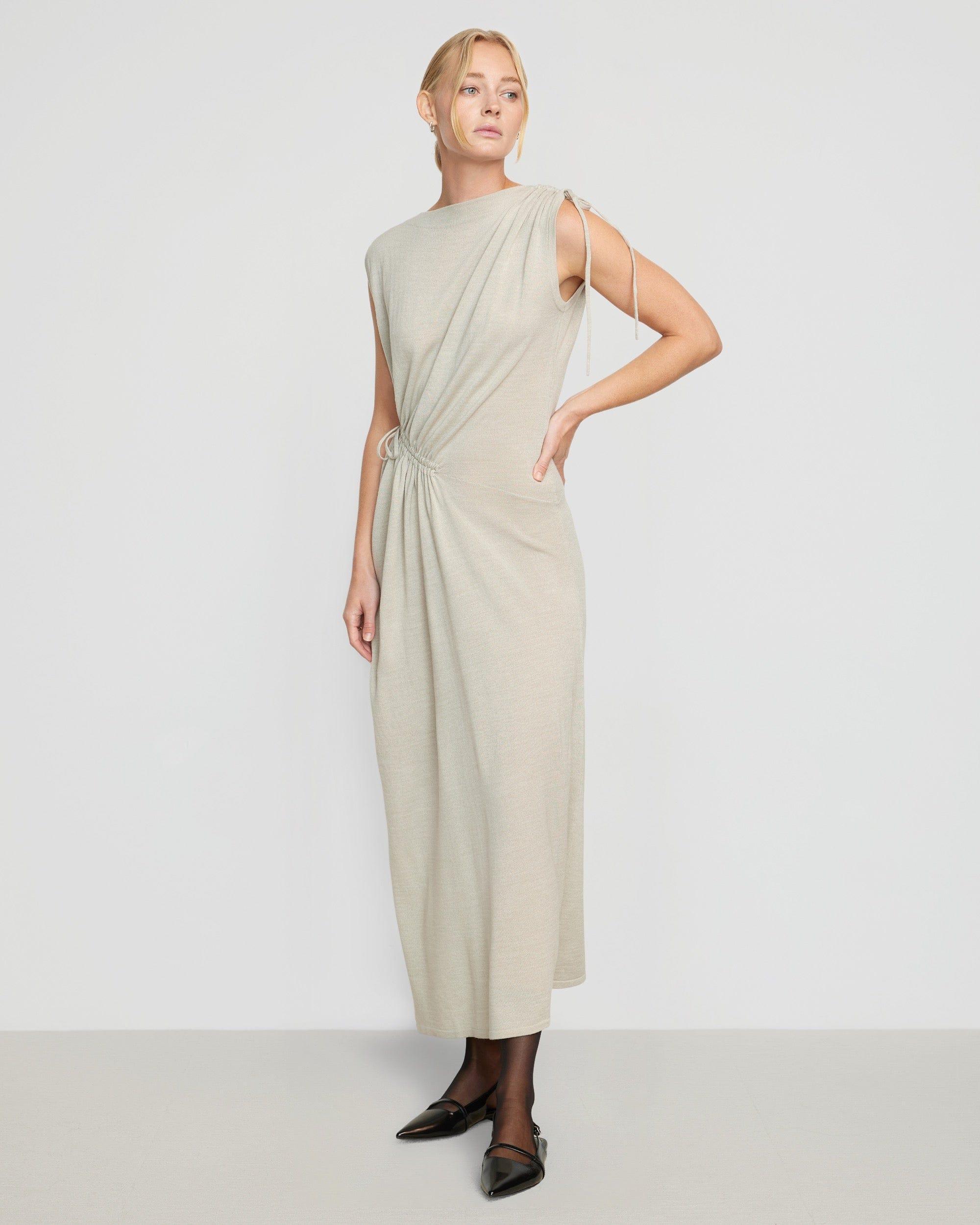 Torin Ruched Sweater Dress Product Image