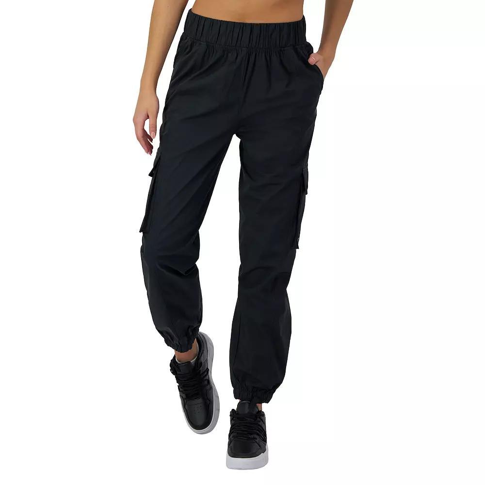 Women's Champion® Woven Cargo Pants, Size: XXL, Black Product Image