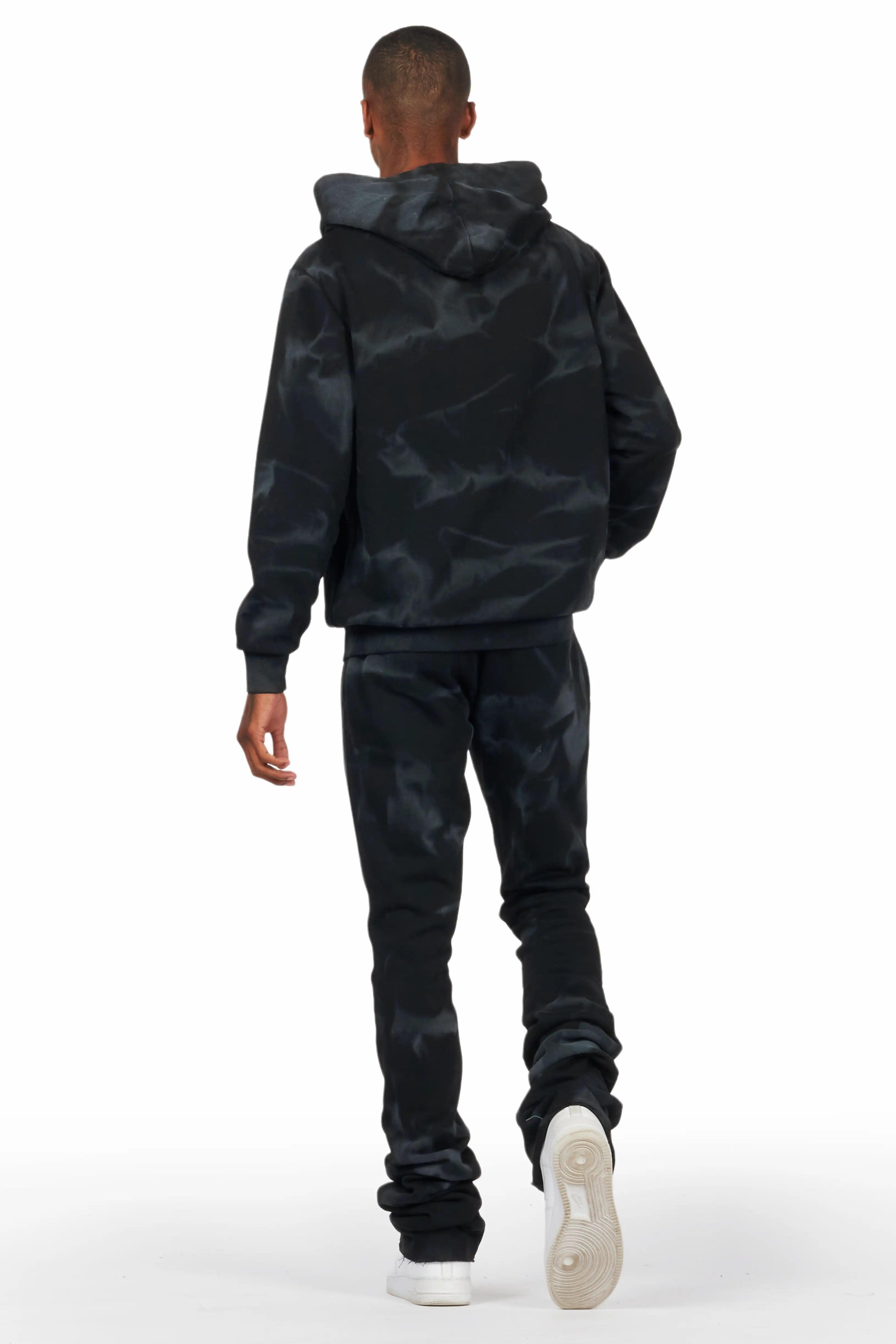 Nelly Black Hoodie/Super Stacked Flare Track Set Male Product Image