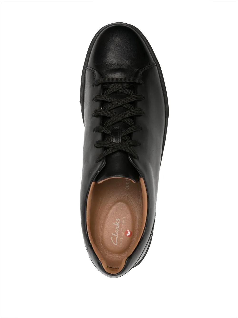 Un Costa Lace leather sneakers Product Image