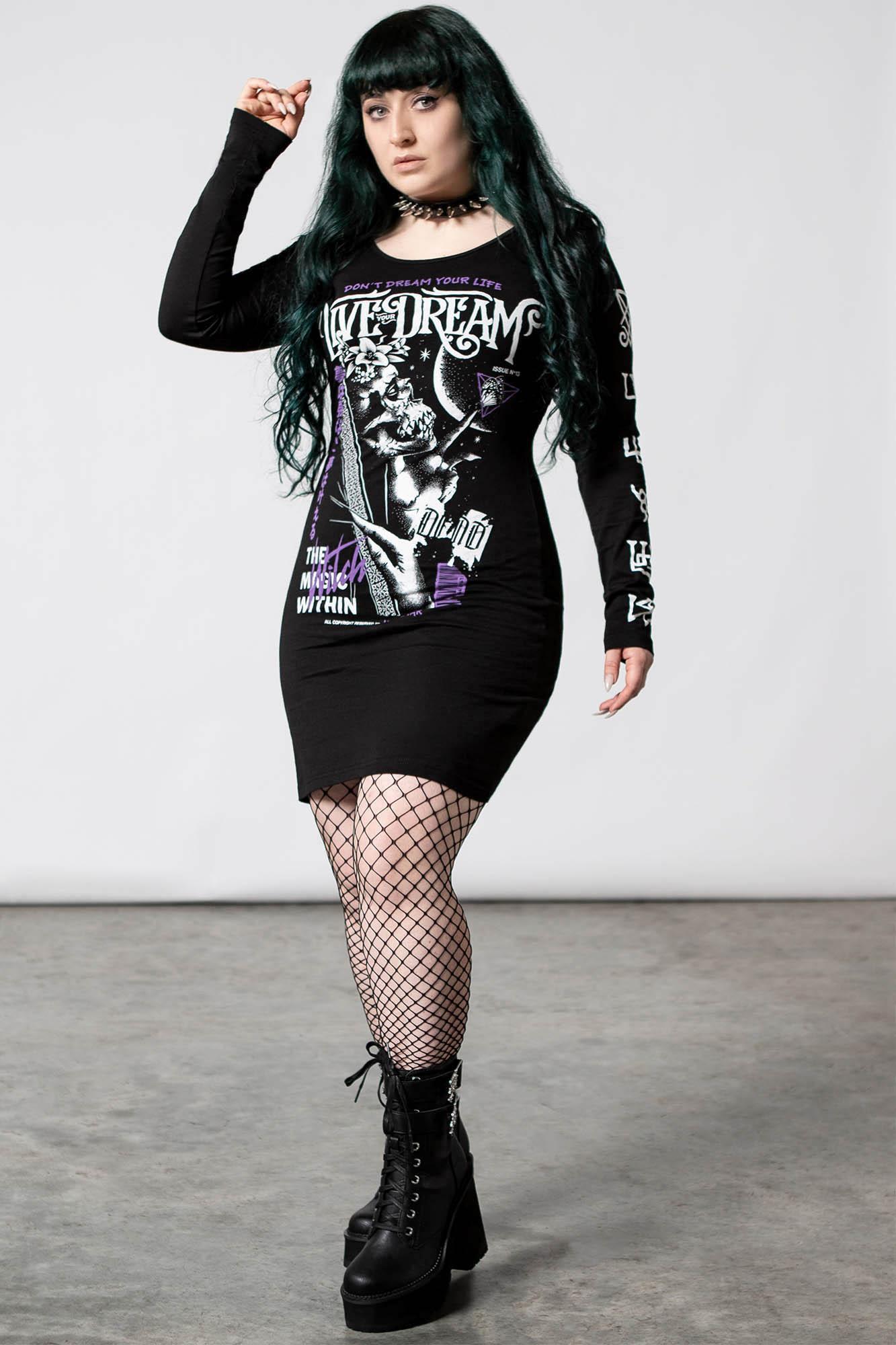 Dream Slash Dress Female Product Image