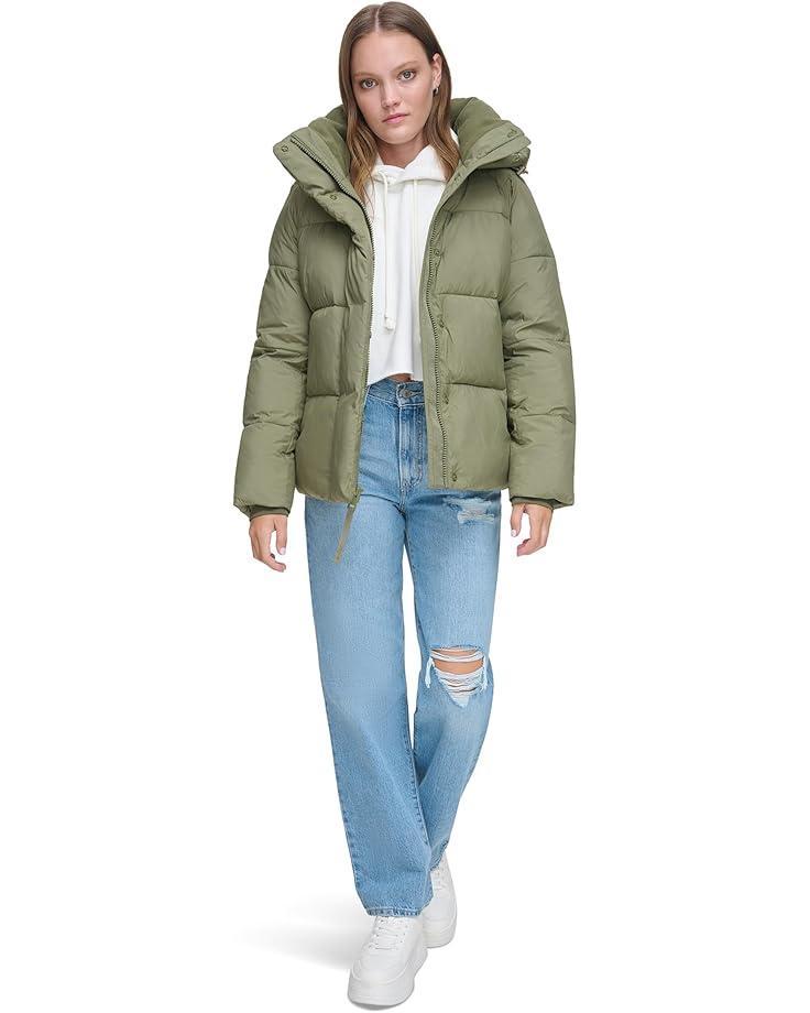 Washed Cotton Fashion Four-Pocket Military w/ Hood Product Image