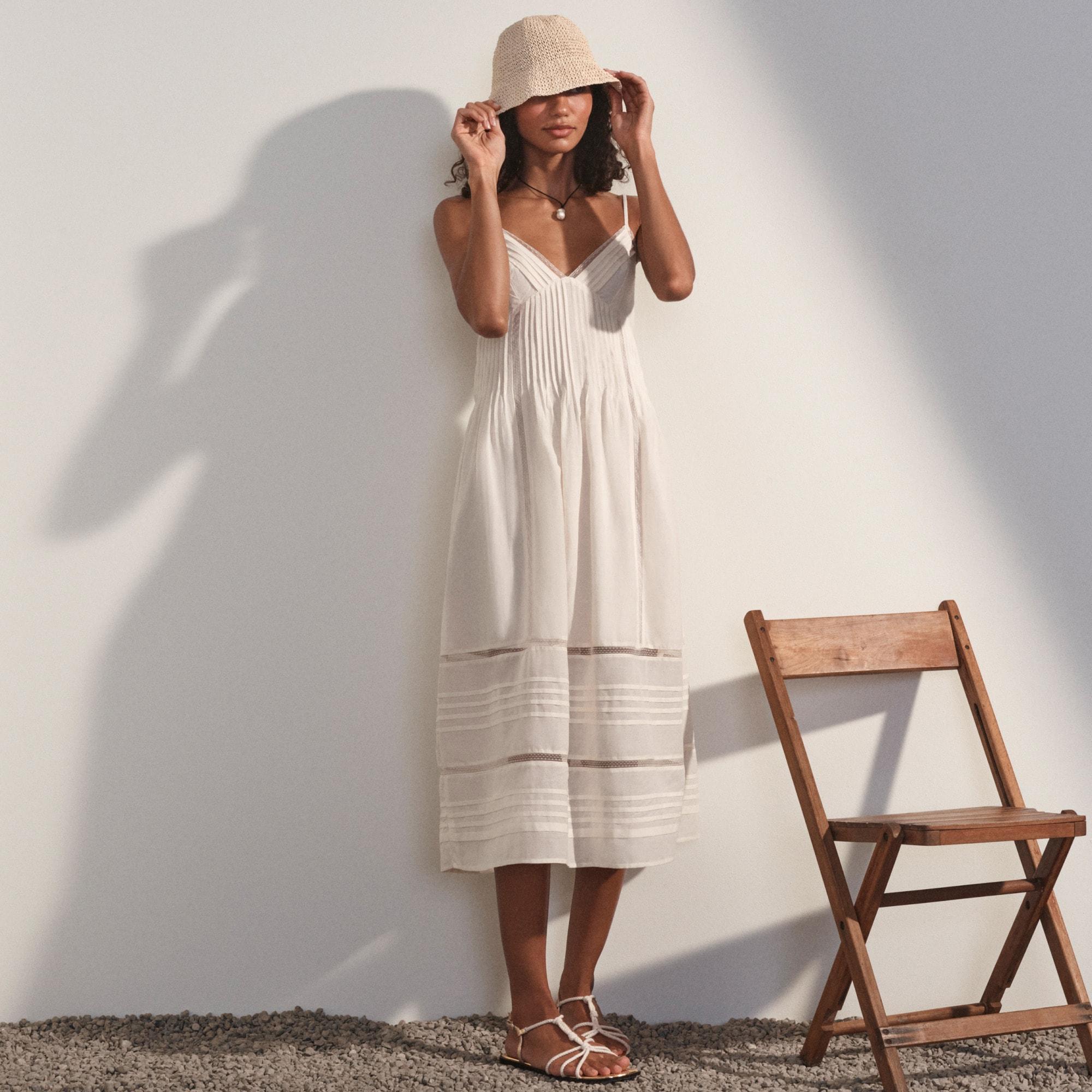 Milano dress in cotton voile Product Image