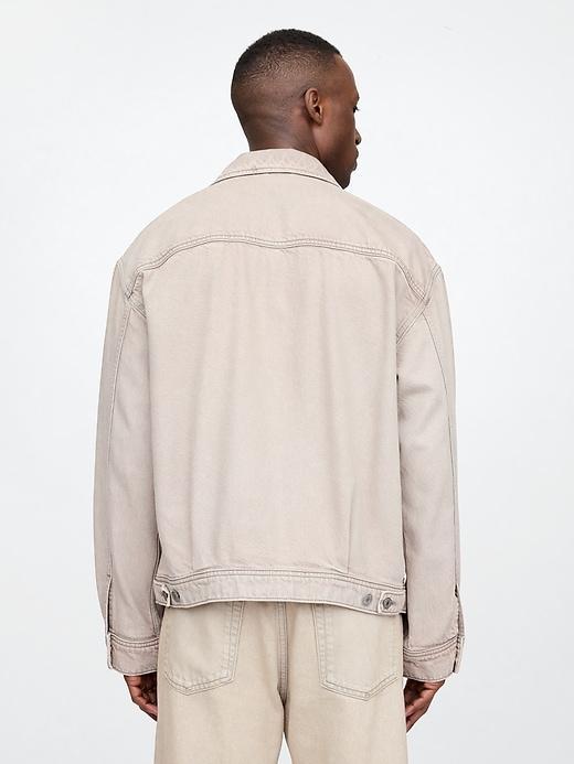 UltraSoft Boxy Icon Denim Jacket Product Image