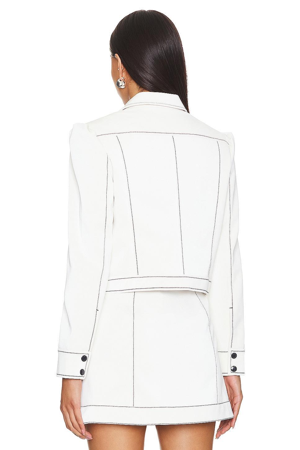 Faux Leather Ciara Jacket Cinq a Sept Product Image