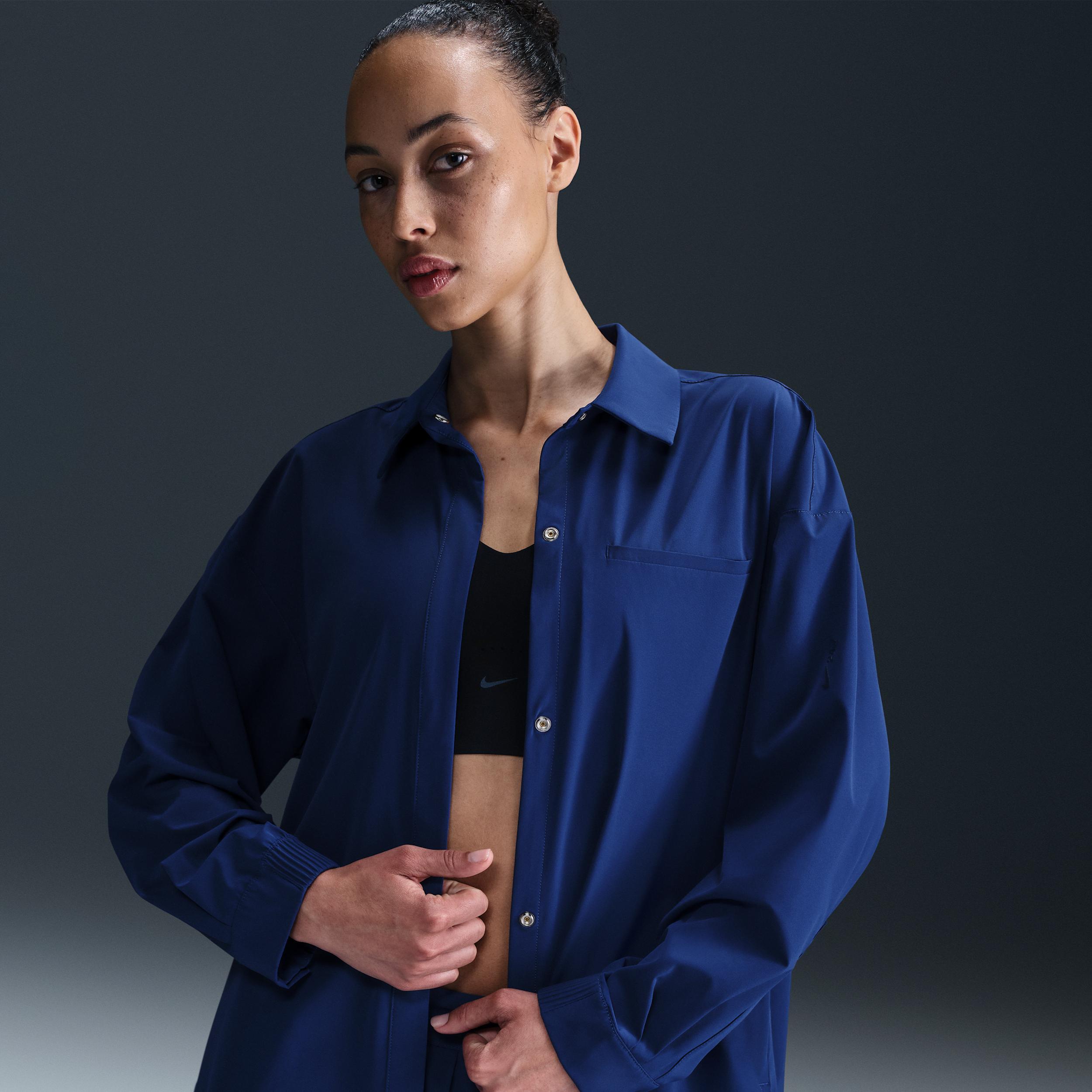 Nike 24.7 PerfectStretch Women's Dri-FIT Oversized Long-Sleeve Shirt Product Image