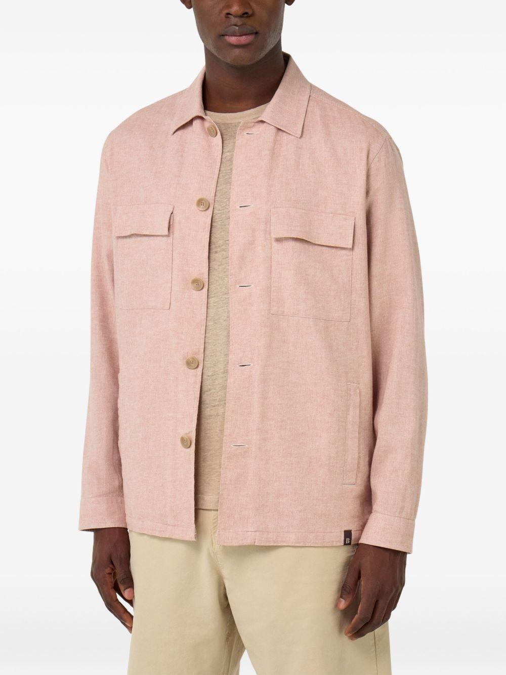 Link chest-pockets shirt jacket Product Image