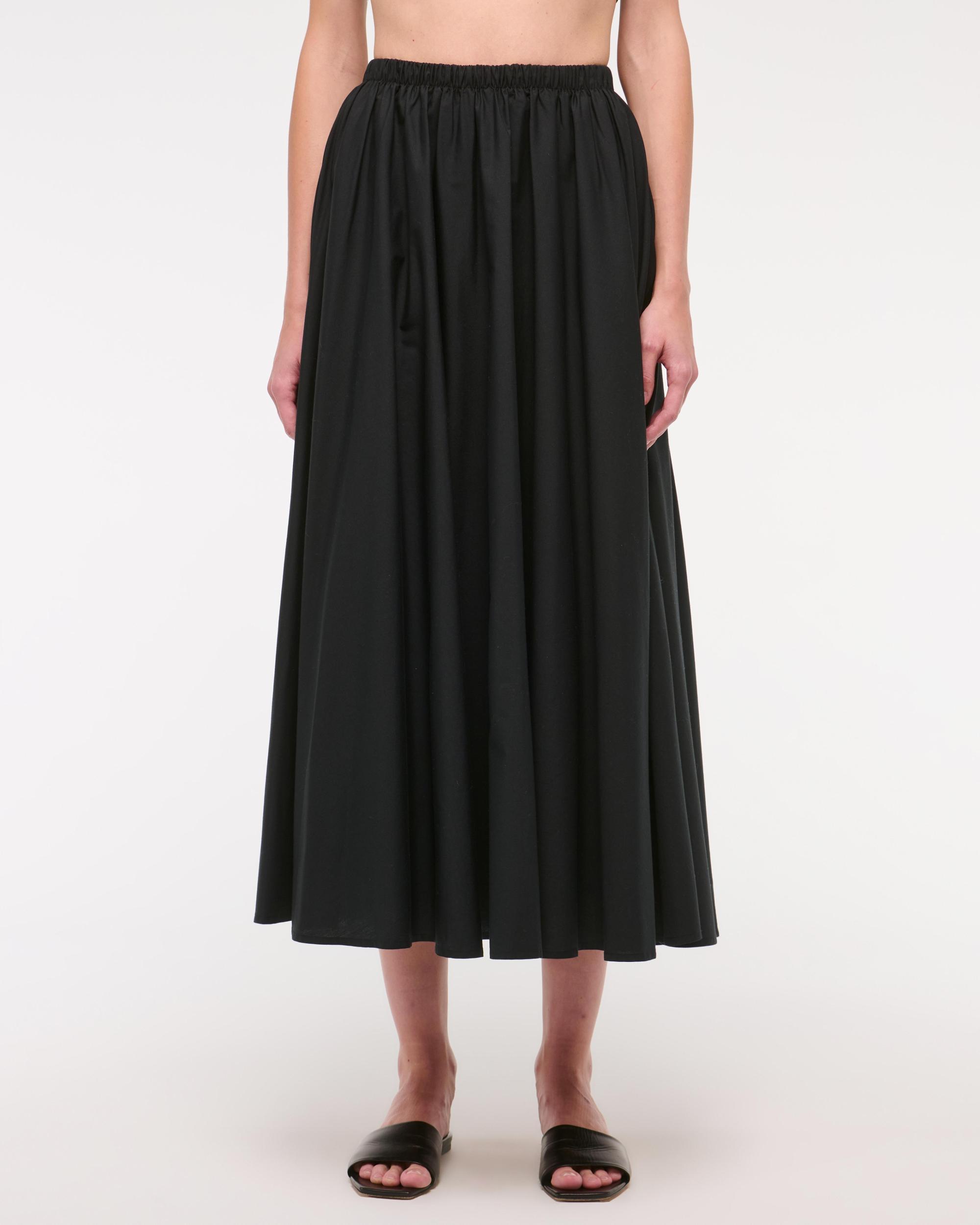 High Rise Maxi Skirt Product Image