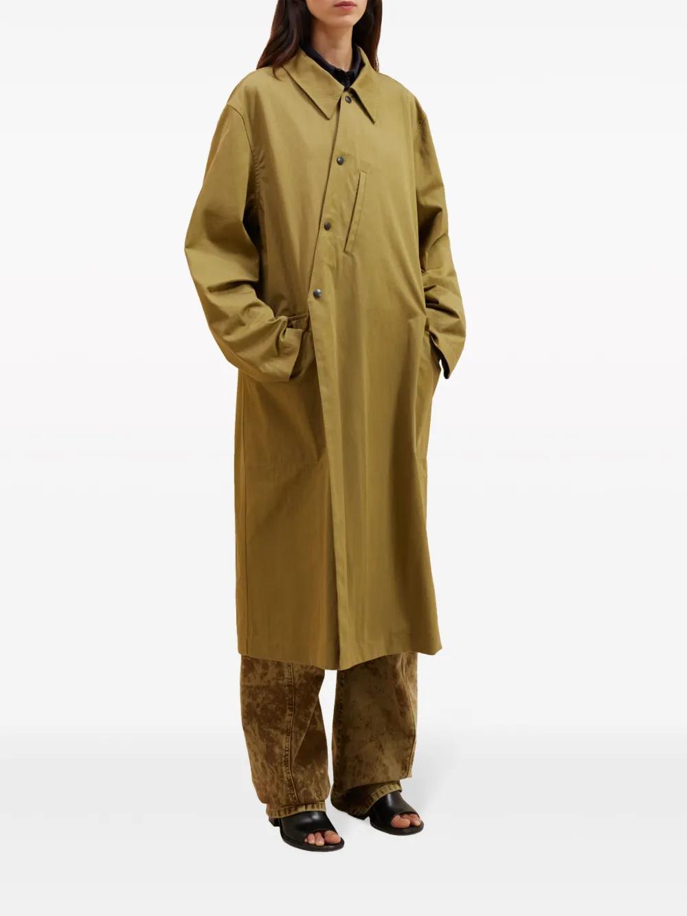 asymmetric trench coat Product Image