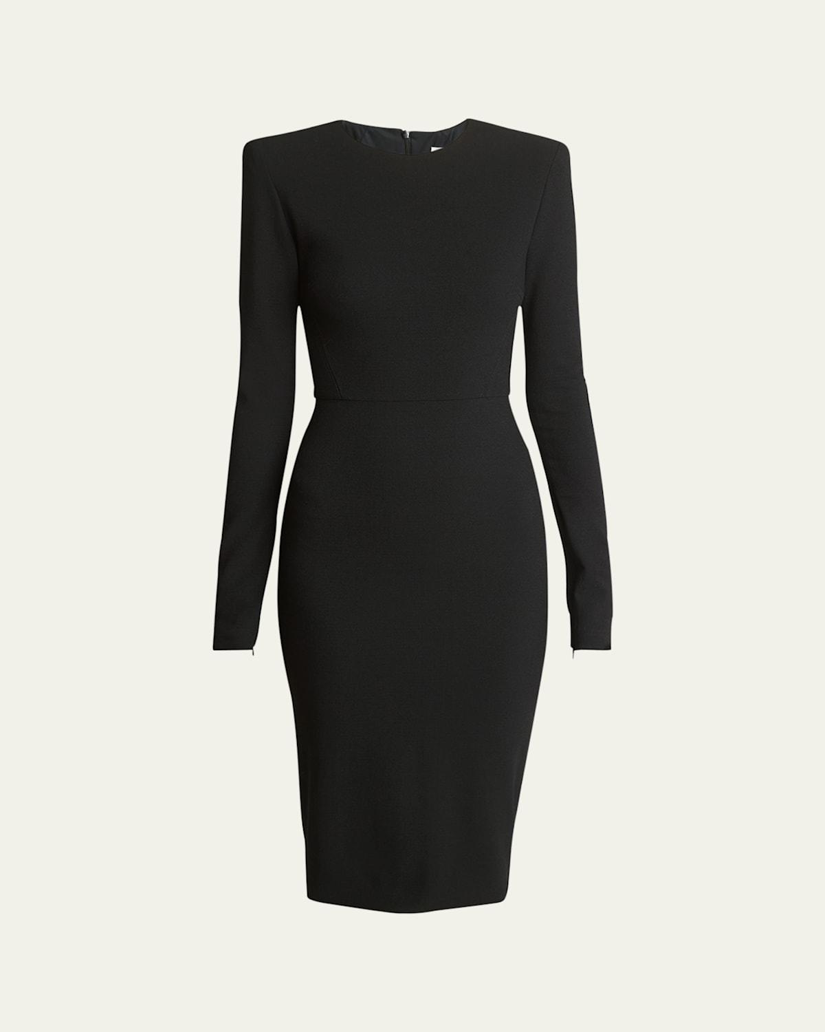Womens Wool-Blend Body-Con Dress Product Image