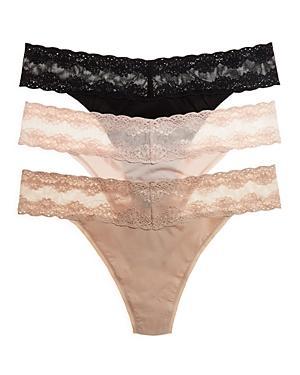 Womens Bliss Perfection One Size Thong 3 Pack Product Image